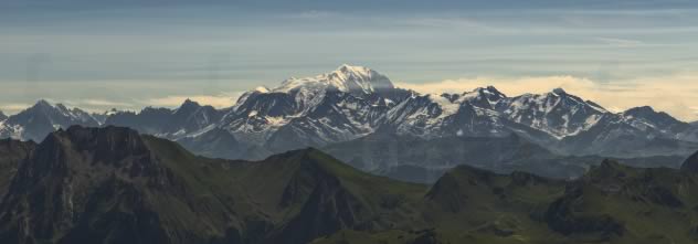photo gigapixel, Montagne, La Tournette Mont Blanc