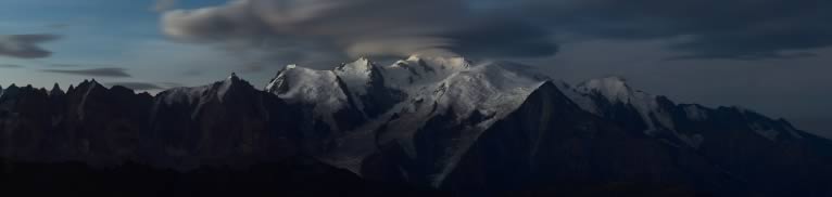 photo gigapixel, Montagne, Tête de Moëde, Mont Blanc, Aiguille du Midi
