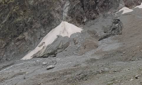photo gigapixel, Montagne, Glacier noir