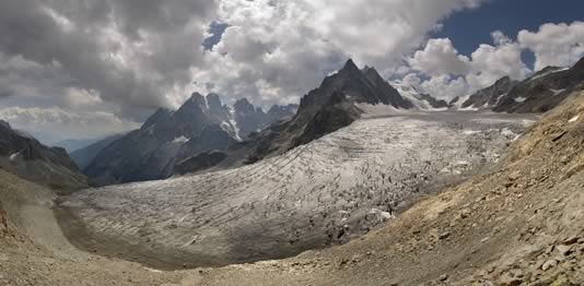 photo gigapixel, Montagne, Glacier Blanc