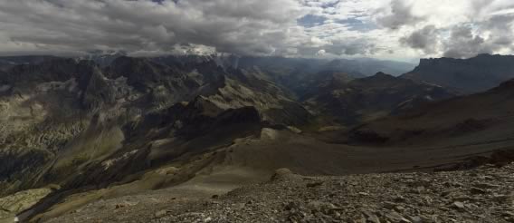 photo gigapixel, Montagne, Mont Buet, Arrête de Mortine