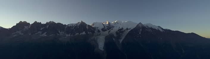 photo gigapixel, Montagne, Le Grand balcon, Aiguille du Midi, Mont Blanc