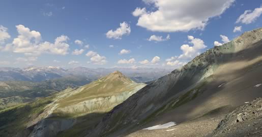 photo gigapixel, Montagne, Sestrières Rognosa