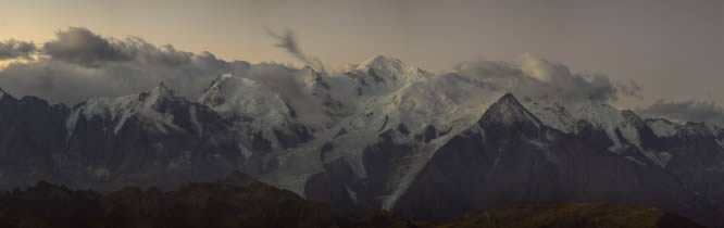 photo gigapixel, Montagne, Tête de Moëde, Mont Blanc