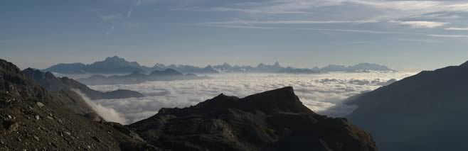 photo gigapixel, Montagne, rifugio degli angeli
