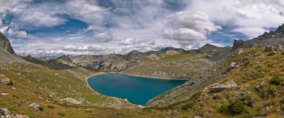 photo gigapixel, Montagne, Lac Sainte Anne
