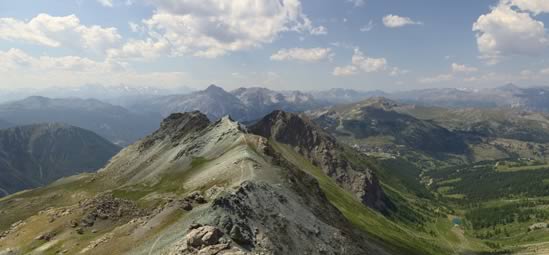 photo gigapixel, Montagne, Sestrières Rognosa