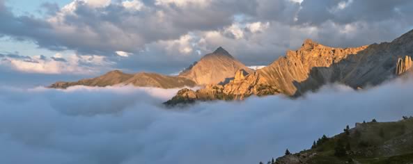 photo gigapixel, Montagne, Côte Névachaise