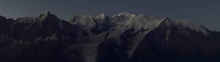 photo gigapixel, Montagne, Le Grand balcon, Aiguille du Midi, Mont Blanc