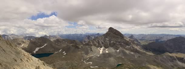 photo gigapixel, Montagne, Pointe d'Aval ou de Chauvet - Brec de Chambeyron